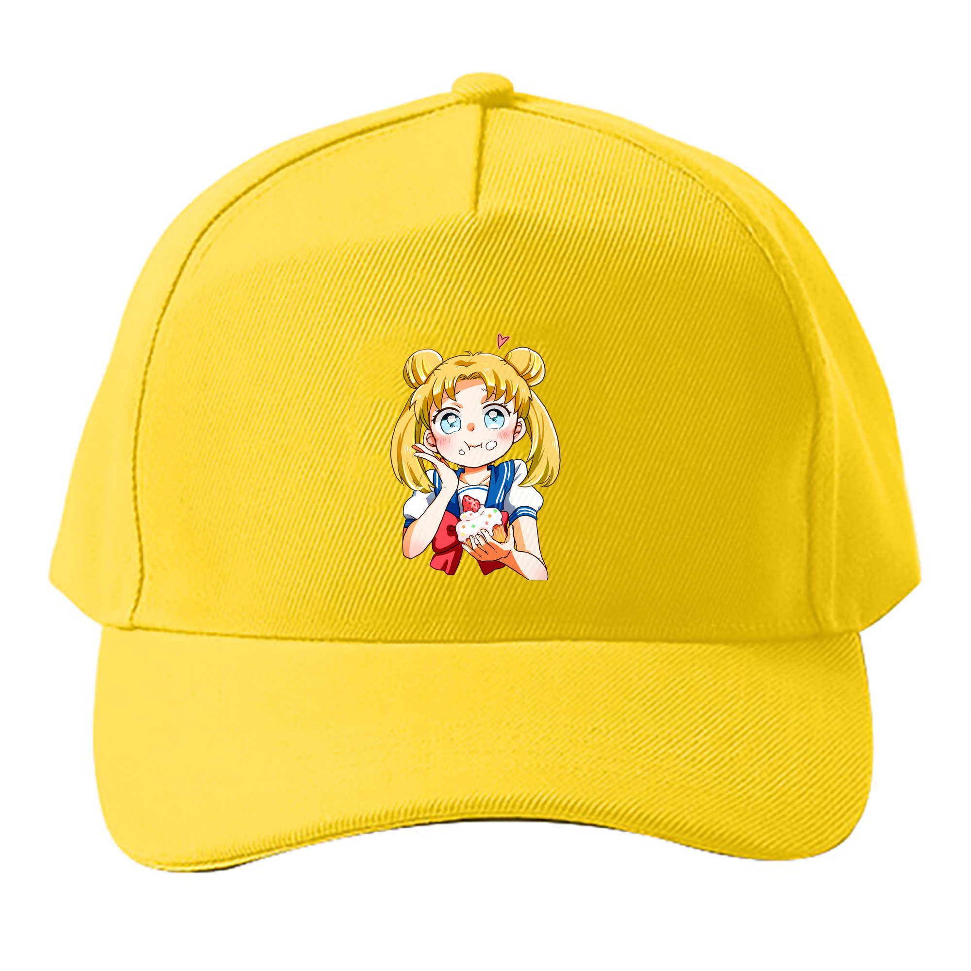 （画像用） 美少女戦士セーラームーン 愛野 美奈子 あいの みなこ Sailor Moon Aino Minako ベースボールキャップ 綿100％ 男女兼用 帽子 スポーツ